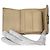 Portafoglio bi-fold Chanel in beige oro D'oro - vista 4