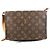 Borsa a Spalla Musette Tango Monogramma Louis Vuitton Marrone