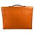 Sac à dépêches Pasta de couro Taurillon Clemence da Hermès Laranja - vista 11