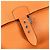 Sac à dépêches Pasta de couro Taurillon Clemence da Hermès Laranja - vista 16