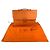 Sac à dépêches Pasta de couro Taurillon Clemence da Hermès Laranja - vista 17