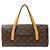 Borsa a mano in tela Monogram per donna Louis Vuitton Marrone Monogramma
