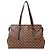 Chelsea Borsa a mano in tela Damier marrone per donna Louis Vuitton