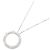 Collana Cartier Love Circle 6PD Argento