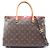 Borsa Pallas 2 in 1 Louis Vuitton Marrone Rosso Fuschia