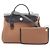 Borsa Hermès Herbag Zip PM Letourne Craft Marrone Nero