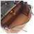 Borsa Hermès Herbag Zip PM Letourne Craft Marrone Nero - vista 3