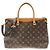 Borsa a mano Monogram Pallas M40929 di Louis Vuitton Marrone D'oro