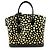 Borsa Tote Lockit MM Dot Infinity Yayoi Kusama di Louis Vuitton Nero - vista 2