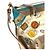 Borsa a tracolla con logo del 160° anniversario Loewe Multicolore Beige - vista 13