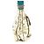 Borsa a tracolla con logo del 160° anniversario Loewe Multicolore Beige - vista 4