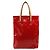 Borsa Tote Verticale Lead MM in Monogram Vernis Louis Vuitton Rosso