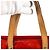 Borsa Tote Verticale Lead MM in Monogram Vernis Louis Vuitton Rosso - vista 12