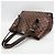 Borsa a spalla Louis Vuitton Damier Hampstead MM N51204 Marrone - vista 12