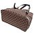 Borsa a spalla Louis Vuitton Damier Hampstead MM N51204 Marrone - vista 2