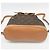 Louis Vuitton Monogram Montsouris MM M51136 Damen Rucksack Braun - Ansicht 6