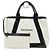 Borsa Tote Balenciaga NAVY CABAS M Nero Bianco sporco