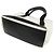 Borsa Tote Balenciaga NAVY CABAS M Nero Bianco sporco - vista 2