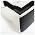 Borsa Tote Balenciaga NAVY CABAS M Nero Bianco sporco - vista 5