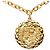 Collana lunga con motivo leone Coco Mark di Chanel D'oro