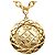 Collana lunga con motivo leone Coco Mark di Chanel D'oro - vista 2