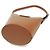 Borsa a secchiello Gancini Trifoglio di Salvatore Ferragamo Marrone - vista 3