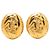 Orecchini a clip placcati in oro Chanel Mademoiselle D'oro