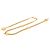 Cambon Chanel Coco Mark goldplattierter Kettengürtel Golden
