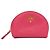 Prada Saffiano Mini Pouch with Key Ring Pink