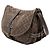 Louis Vuitton Saumur 30 Mini Lin Monogramma Marrone Marrone scuro - vista 2