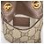 Tarjetero Gucci Beige GG Supreme Blondie con Correa - vista 5