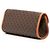 Céline Clutch de lona recubierta Macadam marrón Celine Castaño - vista 2