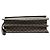 Céline Clutch de lona recubierta Macadam marrón y cuero Celine Castaño - vista 3