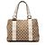 Gucci Beige Medium GG Canvas Bamboo Libeccio Tote