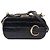 Borsa Vanity C in pelle nera con stampa coccodrillo Chloé Nero