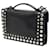 Saffiano Borsa a spalla con borchie Prada Nero  - vista 2