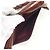 Borsa Clutch Rossmore PM in Monogram Vernis di Louis Vuitton Rosso Porpora - vista 11