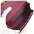 Borsa Clutch Rossmore PM in Monogram Vernis di Louis Vuitton Rosso Porpora - vista 8