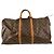 Borsa da viaggio Louis Vuitton Monogram Keepall 55 Marrone - vista 2