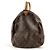 Borsa da viaggio Louis Vuitton Monogram Keepall 55 Marrone - vista 4