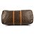 Borsa da viaggio Louis Vuitton Monogram Keepall 55 Marrone - vista 5