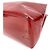 Borsa Louis Vuitton Monogram Vernis Wilshire PM Rosso - vista 6