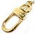 Charm per borsa dorata Louis Vuitton D'oro - vista 6