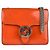 Borsa a Spalla Gucci G Intrecciato Arancione