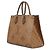 Borsa Tote OnTheGo MM Monogramma Reverse Gigante Louis Vuitton Marrone - vista 2