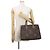 Borsa Tote OnTheGo MM Monogramma Reverse Gigante Louis Vuitton Marrone - vista 4