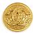 Timeless Spilla in metallo dorato Chanel D'oro