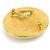 Timeless Spilla in metallo dorato Chanel D'oro - vista 4