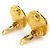 Orecchini a clip in metallo dorato Chanel D'oro - vista 4