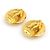 Orecchini a clip in metallo dorato Chanel D'oro - vista 5
